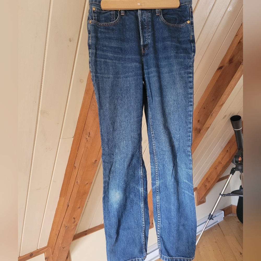 Sezane Brut Sexy Denim Straight-Leg Jeans - Picture 5 of 5